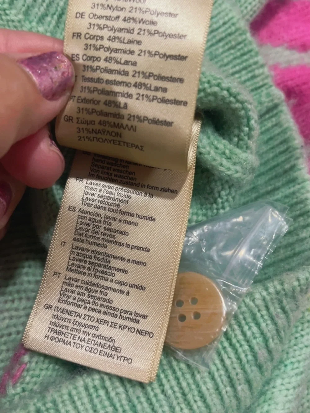 Anthropologie scotch & soda radiate positivity cardigan sweater - Picture 11 of 11